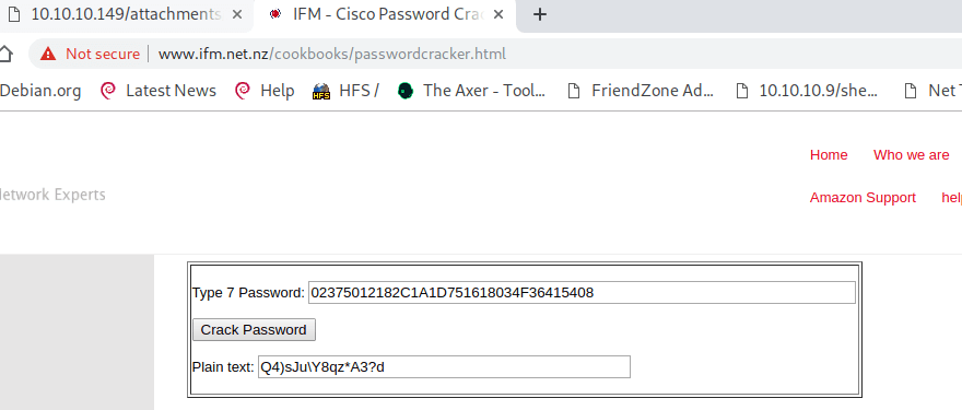 cisco cracked hash