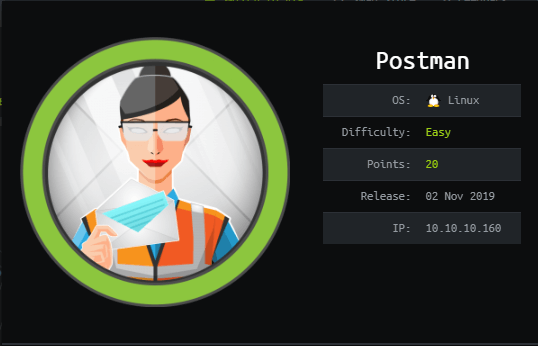 Postman Write up Hack the box