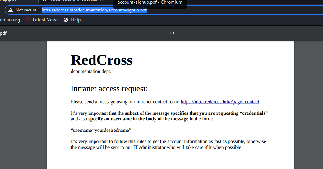 Redcross signup