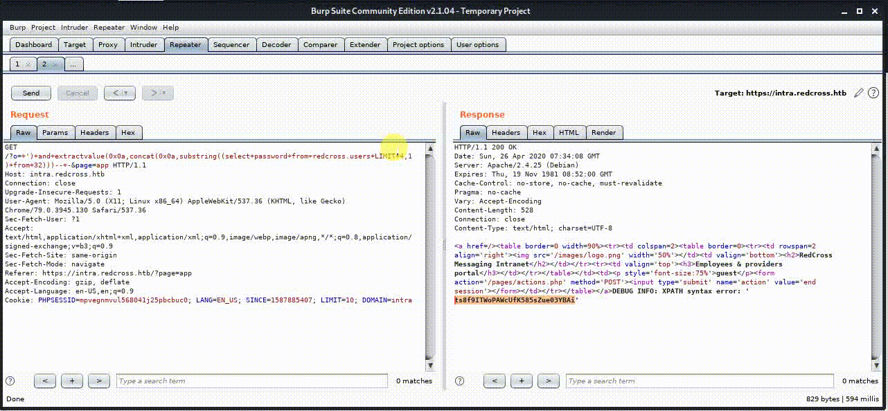 SQL injection