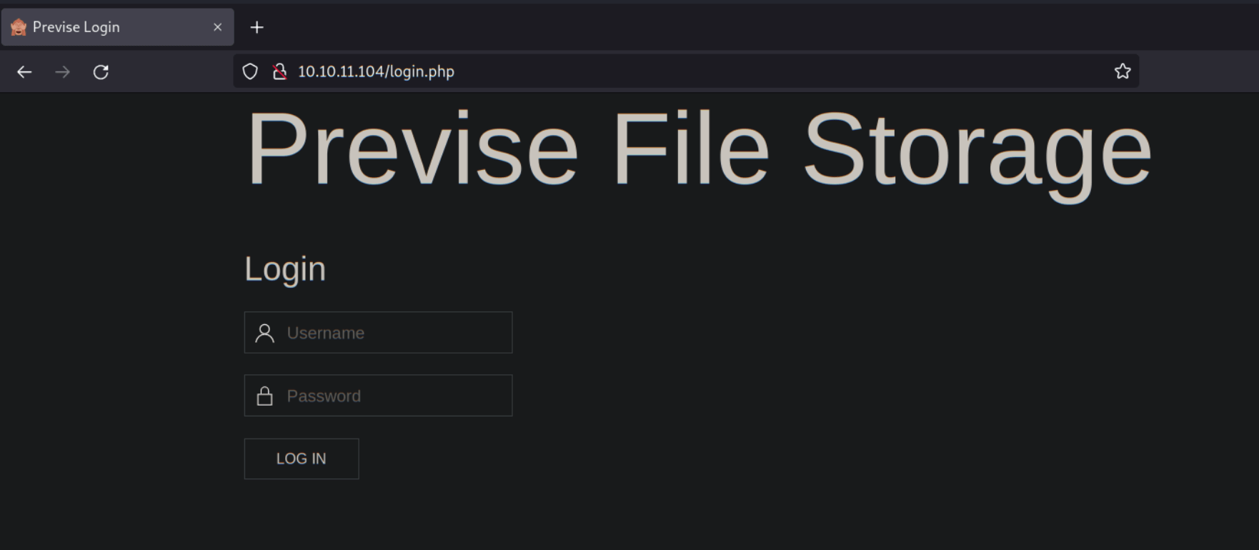 Previse Writeup