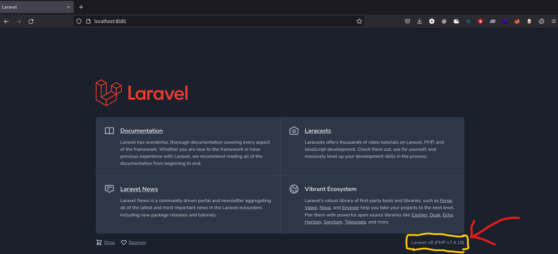 Horizontall Writeup