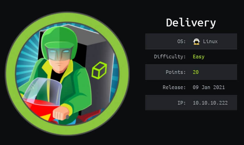 Delivery Writeup / Walkthrough HackTheBox