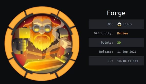 Forge Writeup / Walkthrough Hack the box