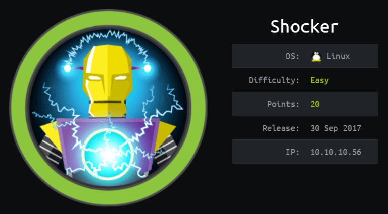 Shocker Writeup / Walkthrough Hack the box